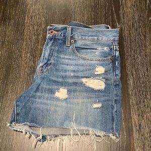 Lucky Brand Distressed Jean Shorts